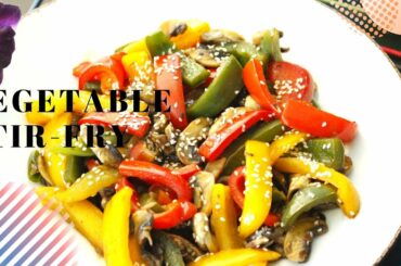 Vegetable Stir-Fry Recipe |Healthy Vegetable Recipe |Chinese Vegetable Stir Fry Recipe