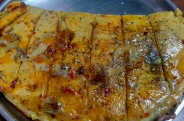 ||RS|| CHEESE STUFFED AATA GARLIC BREAD ||