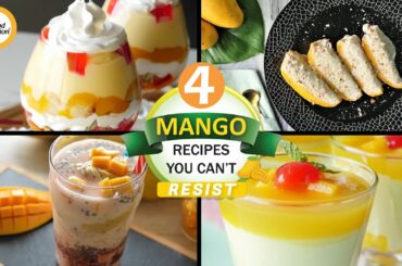 4 Mango Recipes you cant resist By Food Fusion