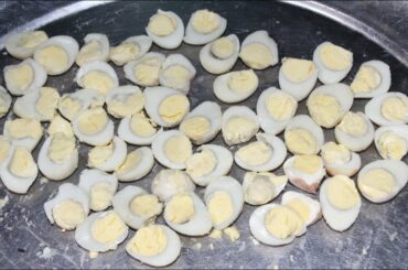 Quail Egg Chop Recipes Cooking My Village || my village Healthy food cooking show || Chop Recipe