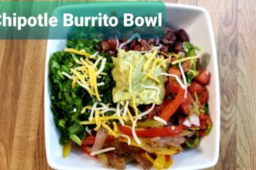 #Chipotle Burrito Bowl | #Easy and Healthy Lunch | DIY | #EasyLunch IndiaToAmerica | IndianInUSA