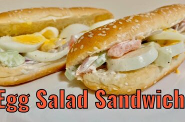 Egg Salad Sandwich | Anday Wala Burger | Easy Recipe | Healthy Sandwich