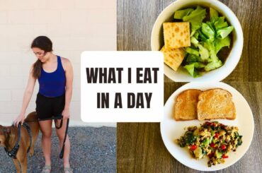 what i eat in a day | healthy but realistic meals | productive day in my life