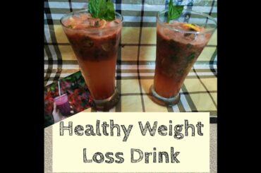 Healthy Weight loss Drink | Water Retention Remedy | Weight Loss Drink Recipe