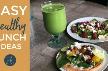 Easy and Healthy Lunch Ideas and Recipes for Reluctant Cooks