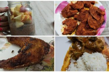 Nellore Fish Curry Recipe || Overnight Oats || Yummy Fish fry