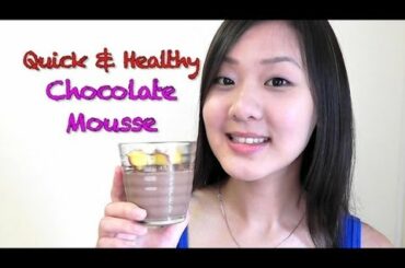 Healthy Chocolate Mousse Dessert (Weight Loss Recipe)