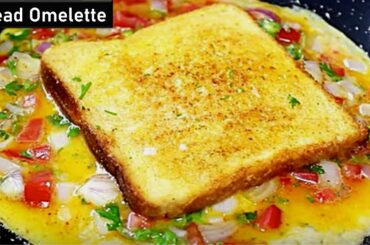 Bread Omelette Street Food | Egg Omelette with Bread | Bread Omelette | Street Food | Tasty Pots