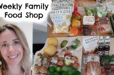 WEEKLY FAMILY GROCERY SHOP & MEAL PLAN | FAMILY MEAL IDEAS | KERRY WHELPDALE