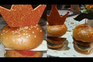 mini burger..kids lunch idea