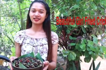 Cooking Idea Fried Cricket So Good with snack and food for lunch