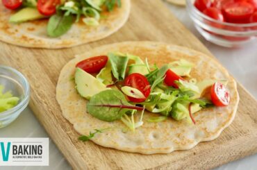 3-Ingredient Gluten-Free Flatbread | Liv Baking