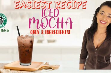 How To Make The Easiest Iced Mocha Recipe | Better Than Starbucks- Healthy & Low Calorie - At Home!
