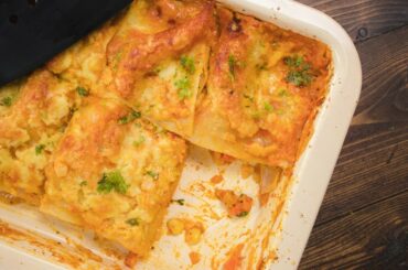 Veg Lasagna Recipe - How to make Healthy Vegetarian Lasagne | Indian Style Pasta Recipes