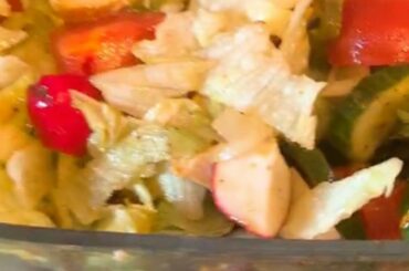 Chicken &veg salad healthy easy and tasty recipe Urdu&Hindi_ SKT