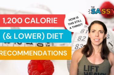 HOW IS THIS STILL A THING?! | 1,200 Calorie Diet & Low Calorie Diets