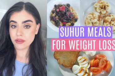 Healthy Ramadan Meals for Suhur | Quick and Easy Iftar Recipes for Weight Loss