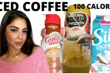 HEALTHY, REFRESHING & EASY ICED COFFEE RECIPE