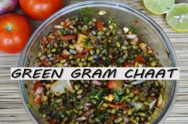 Green Gram Chaat | Moong Dal Chaat | Rajasthani Chaat | Healthy Recipe | BINGE EATS | 2020