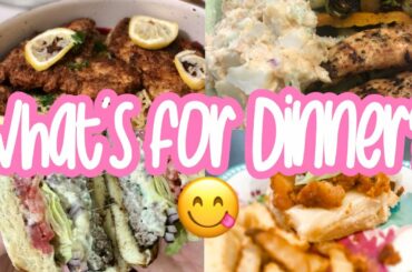 WHAT'S FOR DINNER? EASY DINNER IDEAS MAY 2020