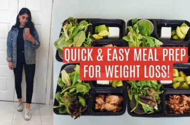 THE QUICKEST & EASIEST HEALTHY MEAL PREP EVER! How I LOST 20KGS!