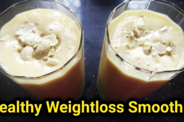 Healthy Smoothie Recipe for weightloss in hindi #Lose 3-4kg in a week #NikkieBeauty&Lifestyle