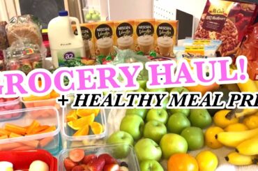 GROCERY HAUL | HEALTHY MEAL PREP | #WITHME