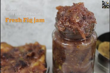 Fast and easy Fresh fig jam / Best bread spread / Fig dessert / Healthy home