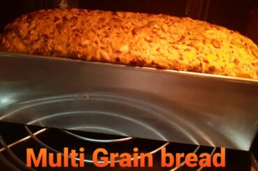 Homemade  Multi Grain  Bread |Healthy  Multi Grain Bread by Geetha. | Nutritious sandwich  Bread.