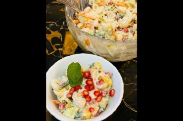 MACARONI CURD SALAD | BEAT THE SUMMER WITH HEALTHY RECIPE | BY DIVYA AGARWAL | MAKE IT YOUR WAY |