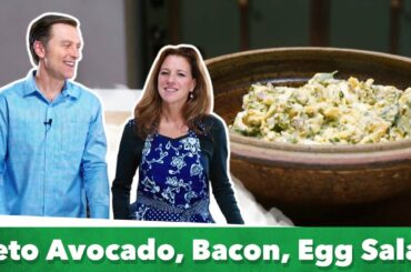 Easy Keto Avocado Egg Salad Recipe | Karen and Eric Berg