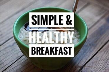 Healthy Breakfast Idea with Oats, without fire..