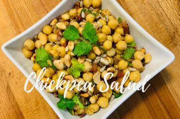 Healthy chickpea salad ,High Protein Salad,Quick and Easy Recipe