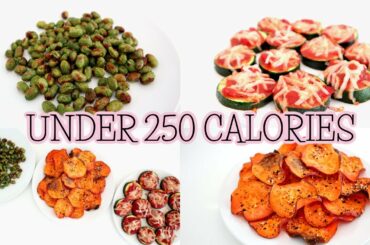 3 Savoury Low Calorie Snacks // Only 3 Ingredients