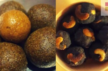 #15 Crunchy Time - Healthy Ladoo Recipes, lockdown snacks for kids. #HappyHamieo #HealthySnacks