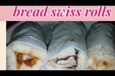 Bread swiss rolls easy recipe #swissroll #funrollrecipe #tiffanrecipe  #choclateswissroll