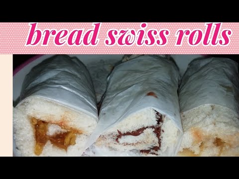 Bread swiss rolls easy recipe #swissroll #funrollrecipe #tiffanrecipe #choclateswissroll Bread swiss rolls easy recipe #swissroll #funrollrecipe #tiffanrecipe #choclateswissroll