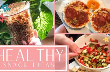 HEALTHY SNACK IDEAS | My Favourite Healthy Snack Recipes To Get Through Quarantine