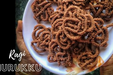 Crispy Ragi/Kelveragu Murukku | Millet Murukku Recipe | Evening Snacks Recipes