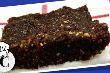 No-bake Cocoa Cherry Walnut Bars! An Easy, Healthy, Recipe!