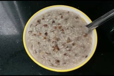 Uzhunthu Kanji | Porridge with Urad dal | Healthy breakfast recipe | Kanji recipe