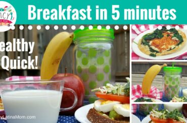 3 HEALTHY AND QUICK BREAKFAST IDEAS | Mexican Food - Spicy Latina Mom