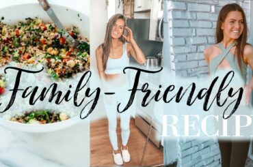 HOW I EAT IN SOCIAL SITUATIONS & GROUP DINNERS | Mango Grain Salad Recipe