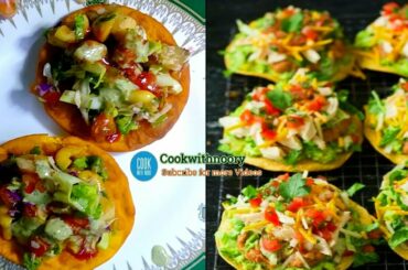 Top Easy Salad in #Lockdown | Mexican Street Food (Tacos de papa)  #HealthySalad Recipe | #Appetizer