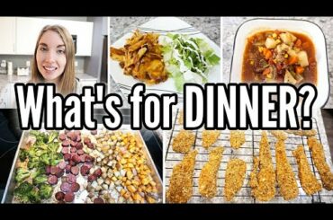 WHAT'S FOR DINNER? | EASY DINNER IDEAS | SIMPLE DINNER RECIPES | FAMILY MEALS | LivingThatMamaLife