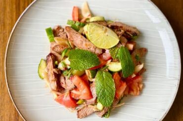 Thai Beef Salad | EASY and HEALTHY