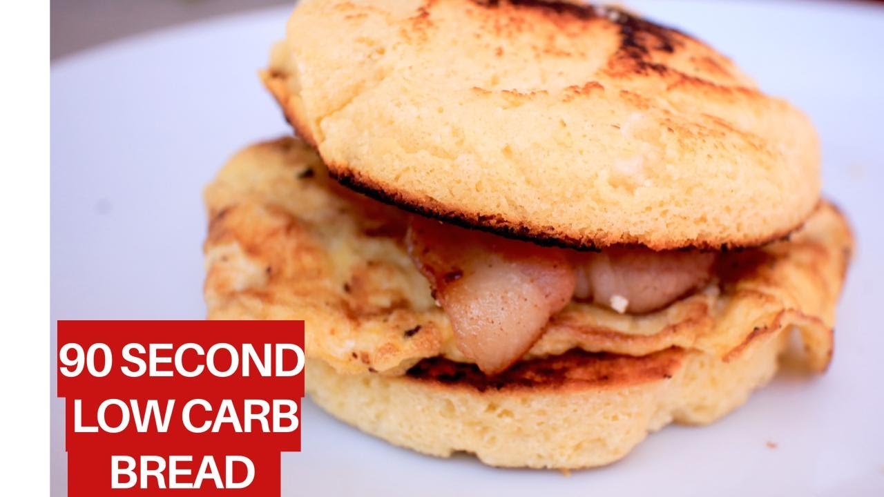 90 SEC LOW CARB BREAD |KETO LOW CARB MICROWAVE COCONUT BREAD| HEALTHY BREAD 90 SEC LOW CARB BREAD |KETO LOW CARB MICROWAVE COCONUT BREAD| HEALTHY BREAD