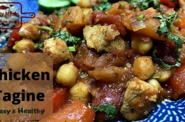 Chicken tagine | Easy & healthy chicken for weight loss | Low carb low calorie diet