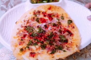 Onion Uttapam | Masala Uttapam | South Indian Recipe | Healthy Recipe | FoodForLife By Palak.