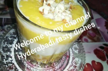 Summer special | Mango Milkshake | tasty and healthy recipe (by Hyderabadi tasty dishes)